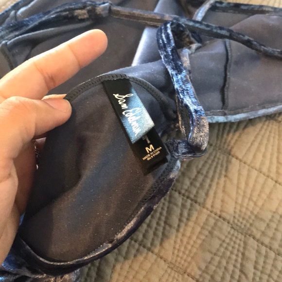 Suede blue body suit - Picture 3 of 3